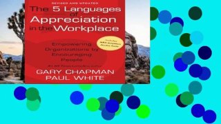 [book] Free The 5 Languages of Appreciation in the Workplace