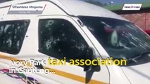 VIDEO | Footage shows bullet riddled taxi in which 11 died