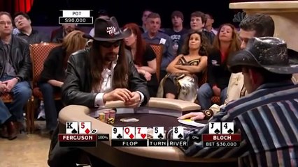 Genial game of horrifying Chris Ferguson in Final of greatest poker tournament