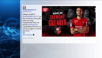 Clément Grenier rejoint le Stade Rennais !