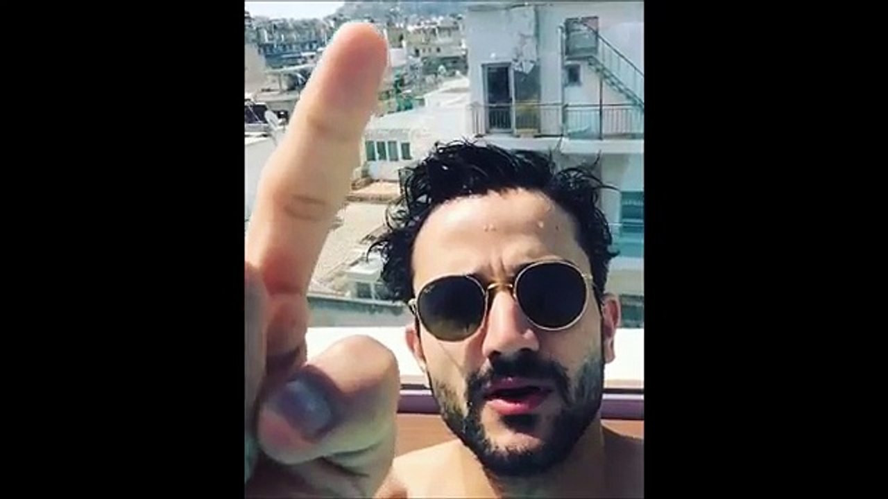 Sahil Salathia Shirtless in Greece