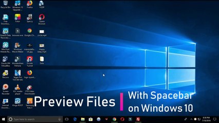 How to Preview Files With Spacebar on Windows 10