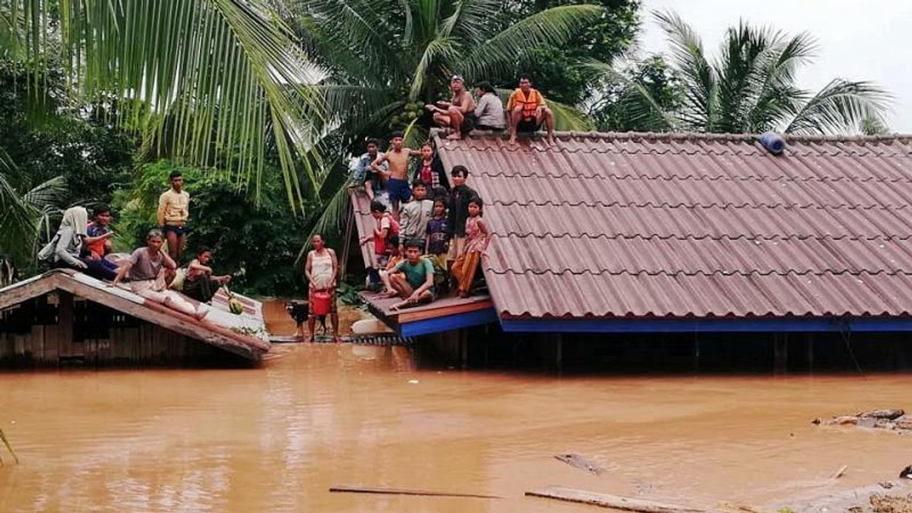 Staudamm bricht in Laos: Hunderte Vermisste