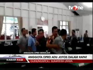 Anggota DPRD Berkelahi saat Rapat Tertutup