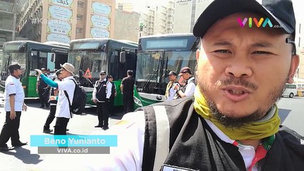 Beroperasi 24 Jam, Bus Salawat Siap Layani Jemaah Indonesia