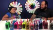 3 COLORS OF GLUE SLIME CHALLENGE MYSTERY WHEEL OF SLIME VS 3 COLORS OF GLUE MYSTERY WHEEL OF SLIME