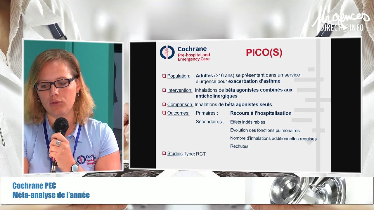 PEARLS Combined inhaled beta-agonist and anticholinergic agents for emergency management in adult with asthma