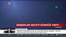 Şimşekler geceyi gündüz yaptı