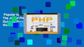 Popular to Favorit  The Joy of PHP: A Beginner s Guide to Programming Interactive Web