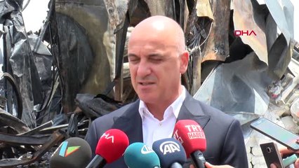 Antalya Osb'de 19 Bin Metrekarelik Fabrika Küle Döndü Hd