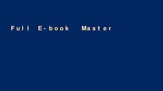 Full E-book  Mastering Windows Server 2012 R2 Complete