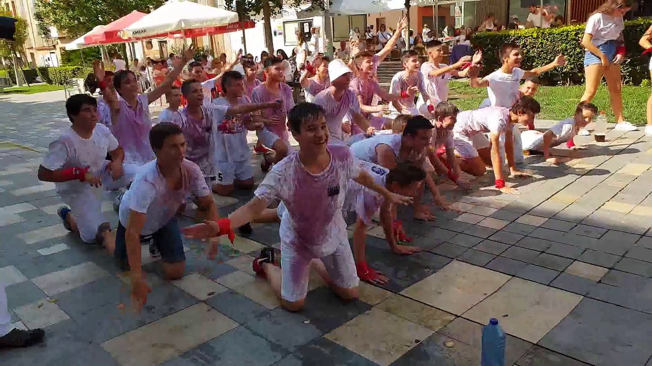 Estallan las fiestas de Santa Ana de 2018 en Tudela