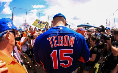 Tim Tebow to Miss Rest of Minor League Baseball Season With Injury