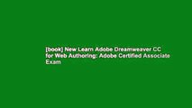 [book] New Learn Adobe Dreamweaver CC for Web Authoring: Adobe Certified Associate Exam