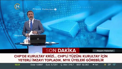 CHP'de kurultay krizi