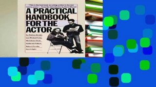 Best seller  A Practical Handbook for the Actor  Full