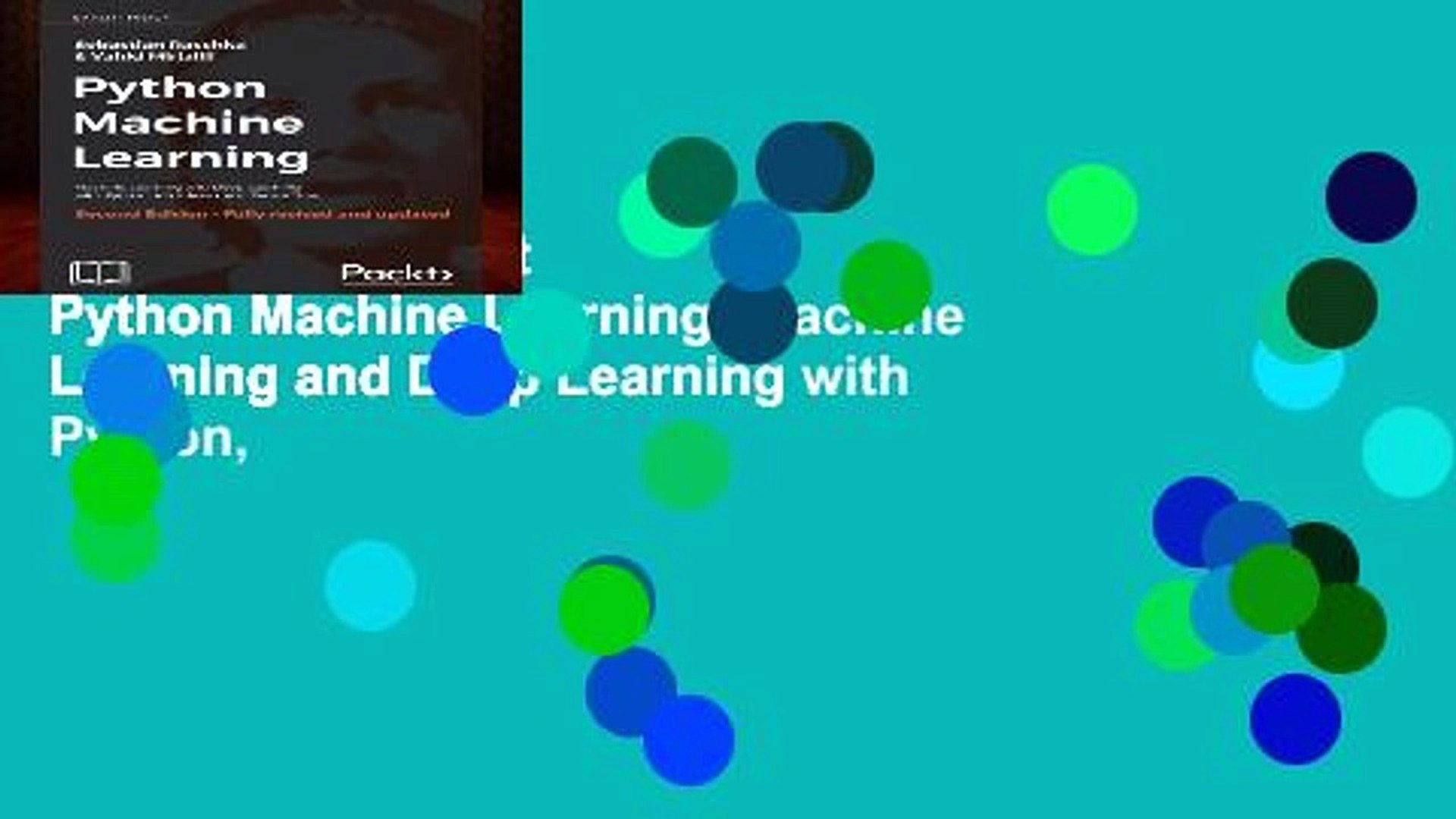 ⁣Popular to Favorit  Python Machine Learning: Machine Learning and Deep Learning with Python,