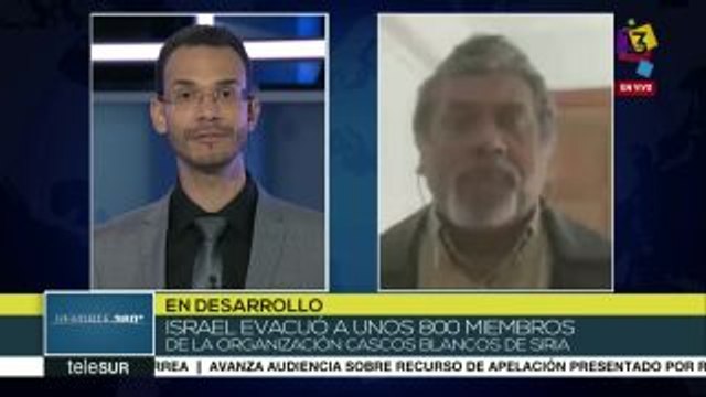 Jofré: retiro de Cascos Blancos de Siria, decisión política y militar