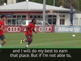 Sanches vows to stay at Bayern and fight for starting place