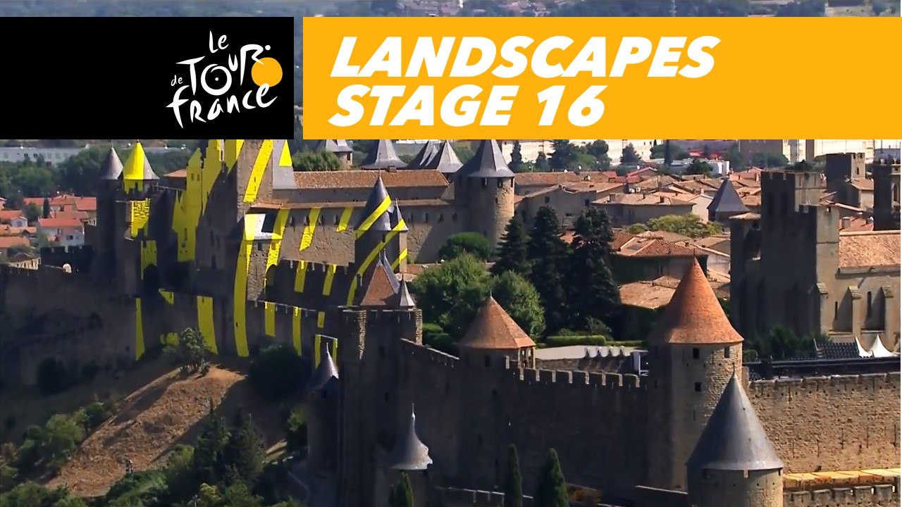 Paysages du jour / Landscapes of the day - Étape 16 / Stage 16 - Tour de France 2018