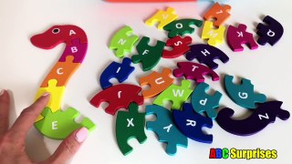 Kids Play And Learn Alphabet + Colors With Snake Puzzle, Winkie, And Karat