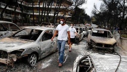 Grécia: 74 mortos nos incêndios de Ática