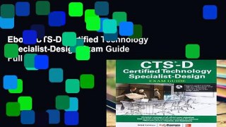 Ebook CTS-D Certified Technology Specialist-Design Exam Guide Full