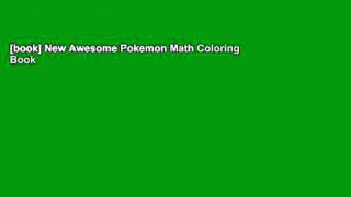 [book] New Awesome Pokemon Math Coloring Book