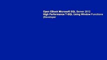 Open EBook Microsoft SQL Server 2012 High Performance T-SQL Using Window Functions (Developer