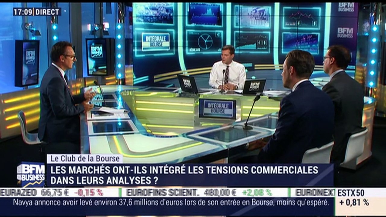 Le Club de la Bourse: François Jubin, Julien-Pierre Nouen et Nicolas Forest - 24/07