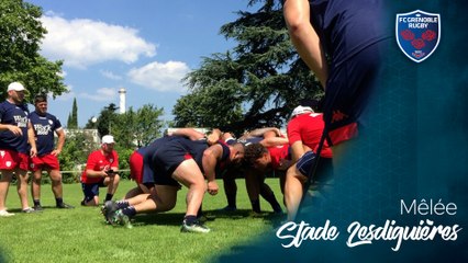 Opposition entre premières lignes à l'entrainement