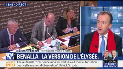 Affaire Benalla: la version de l'Élysée