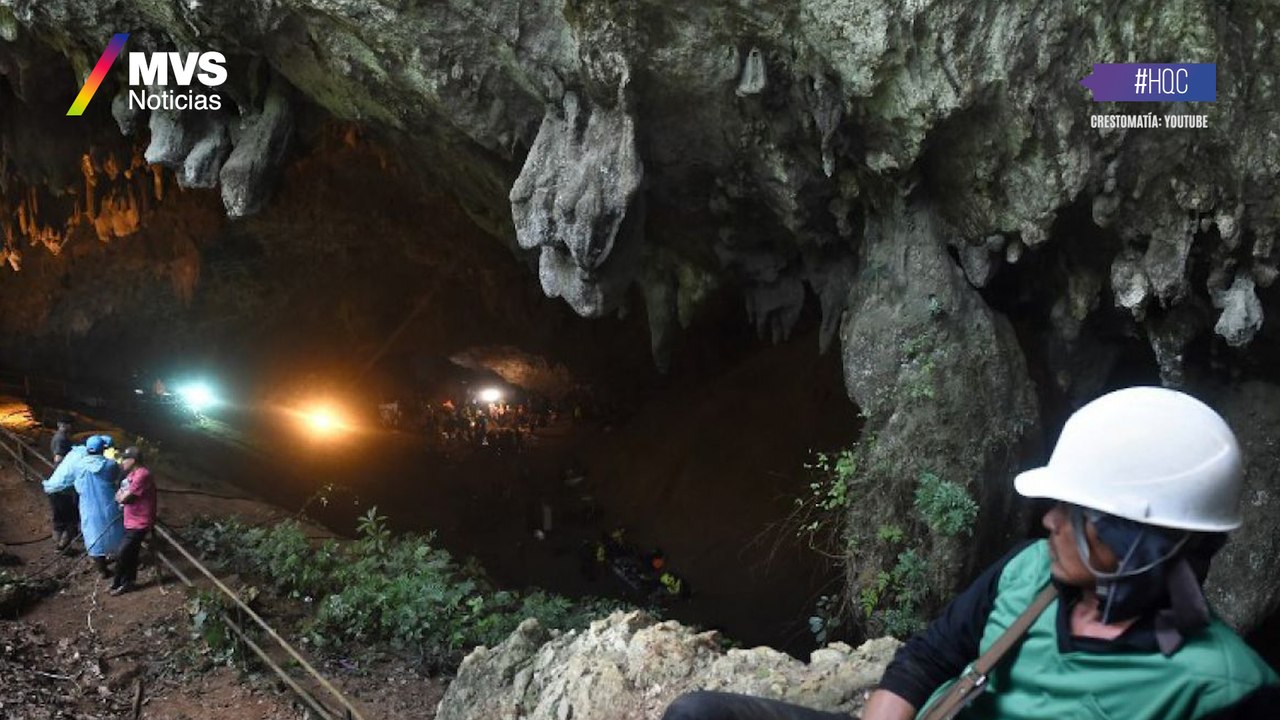 Arduo rescate en Tailandia