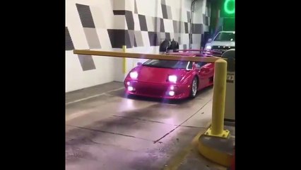 TOP SUPERCARS OWNER DON'T PAY PARKING FEES | SUPERCAR  PASSES UNDER THE BARRIER