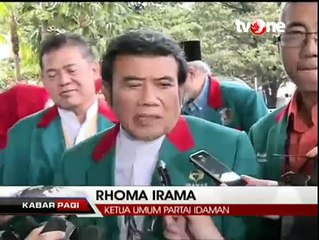 Скачать видео: Tolak Revisi UU, Rhoma Irama Sambangi KPK