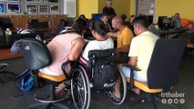 Bedensel engelli Sena'nın yamaç paraşütü deneyimi