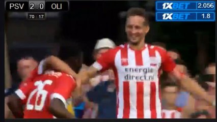 Luuk de Jong second Goal HD - PSV 2 - 0 Olympiacos Piraeus - 24.07.2018 (Full Replay)