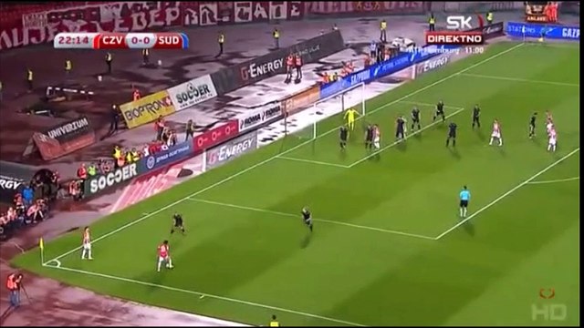 Lorenzo Ebecilio Goal HD - FK Crvena zvezda 1-0 Suduva - 24.07.2018