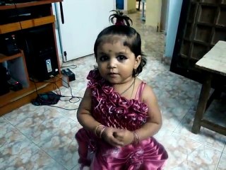 Adorable 1-year-old recites her ABCs & 123s