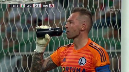 Erik Grendel Goal HD - Legia 0 - 1 Spartak Trnava - 24.07.2018 (Full Replay)