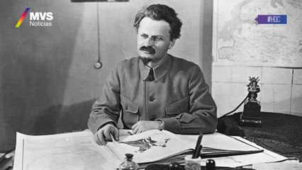 Trotsky llega a México