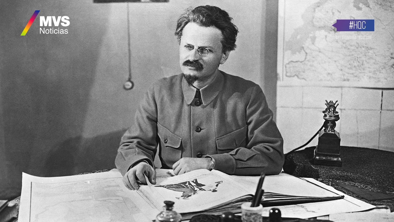Trotsky llega a México