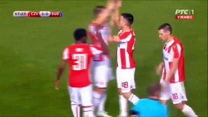 Nemanja Radonjic Awesome Goal - Red Star Belgrade 3-0 Suduva - 24.7.2018