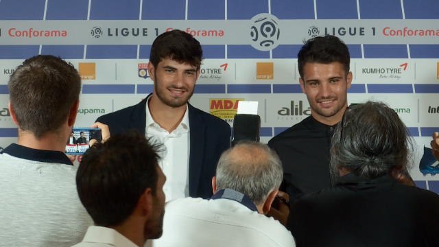 OL - Terrier et Dubois présentés à la presse