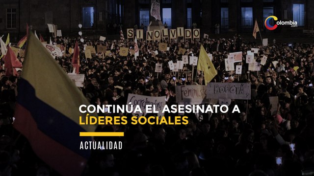 Geografía de los crímenes contra líderes sociales en Colombia