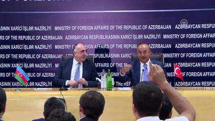 Mevlüt Çavuşoğlu: "Azerbaycan'ın kabul etmediği hiçbir şeyi kabul etmeyiz"