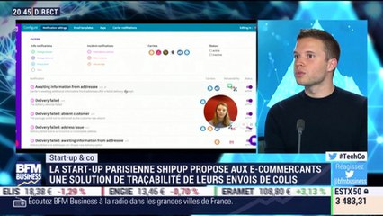 Start-up & Co: Shipup, la livraison pour les e-commerçants - 24/07