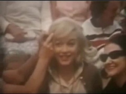 Marilyn Monroe at the set of the Misfits [Rare Color Footage]