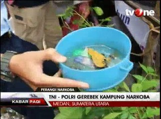 Gerebek Kampung Narkoba, 7 Pengedar Narkoba Ditangkap