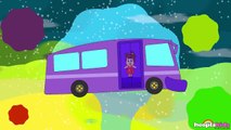Wheels on the Bus Go Round and Round | Portuguese - Nursery Rhyme (Canções Infantis)